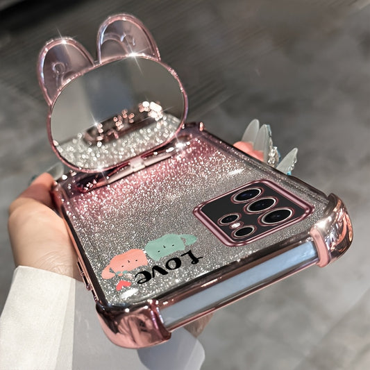 Fundă de Telefon Anti-Șoc cu Lanț Stralucitor și Curea pentru Încheietură, Design Pisici Iubite, Pentru for Samsung Galaxy S25 Ultra - Husă Protectoare