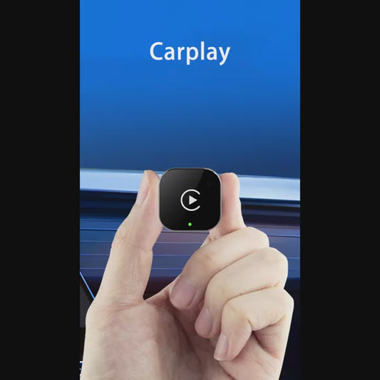Adaptor 2-în-1 Wireless CarPlay și Android Auto - Conectare Automată Plug and Play, Latență 0.5s, Suport Wireless și WiFi, Design Compact pentru iPhone și Android, cu Port USB/USB-C, Fără Baterie, Adaptoare de Alimentare