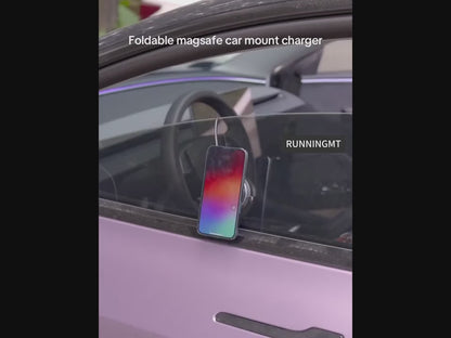 Suport magnetic pentru telefon cu încărcare wireless de 15W, cu ventuză rotativă la 360°, montură retractabilă și pliabilă ultra-rezistentă cu unghi reglabil pentru for iphone 16/15/14/13 Pro Max – Suport universal portabil pentru casă, mașină, fitness ș